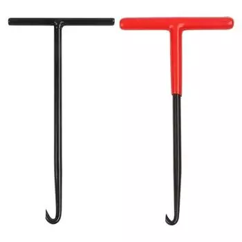 Крючок для пружины выхлопной трубы мотоцикла Т-образная ручка Съемник пружин выхлопной трубы Установочный крюк Ремонт для снятия пружины