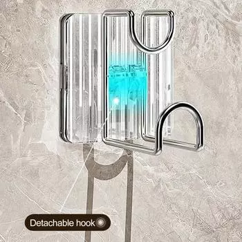 Крючок для раковины, бесследный, прочный, несущий, многоцелевой, настенный, самоклеящийся, органайзер для ванной комнаты и кухни белый