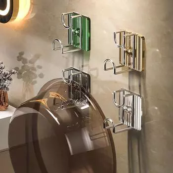 Крючок для раковины в ванной комнате, подставка для раковины без перфорации, умывальник для общежития, полка для ванной комнаты, крючок для детской раковины 6*6cm белый