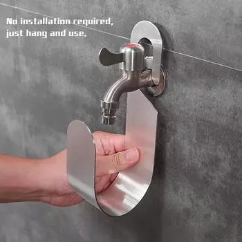 Крючок для садового шланга, настенное крепление из нержавеющей стали, держатель для шланга для воды, прочный крючок для садового шланга, прочный крючок для шланга для крана Style-B