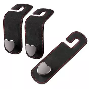 Крючок для спинки автомобильного сиденья, органайзер, износостойкий, прочный, несущий, универсальный, простой в установке, крючок для хранения на заднем сиденье автомобиля, аксессуары серый