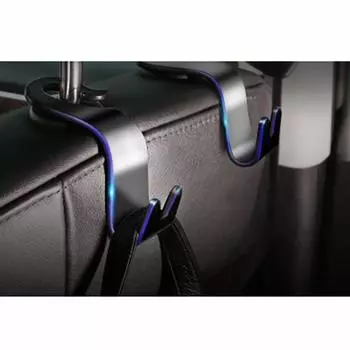 Крючок для спинки сиденья автомобиля Универсальная подголовная полка Автозапчасти Внутреннее портативное хранилище Стойка