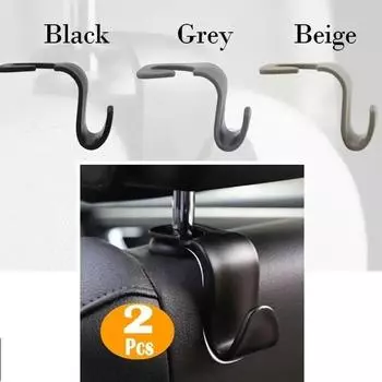 Крючок для установки в автомобиль, крючок для спинки сиденья, скрытый многофункциональный крючок для использования в автомобиле, креативное скрытое хранение на спинке