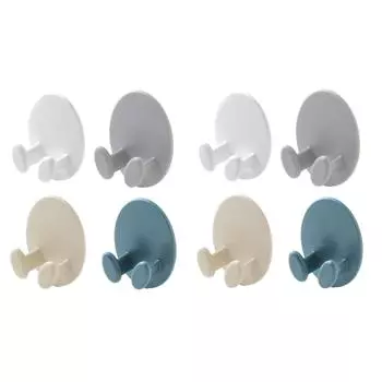 Крючок для вилки питания, прочный клей, овальной формы, простой в установке, держатель для вилки, крючки для шнуров питания