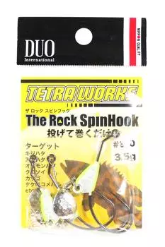 Крючок Duo Tetra Works The Rock Spin Hook 3,5 грамма, размер 3, 3 шт. PHA0024 (3255)