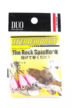 Крючок Duo Tetra Works The Rock Spin Hook 3,5 грамма, размер 2, 3 шт. PHA0013 (3217)