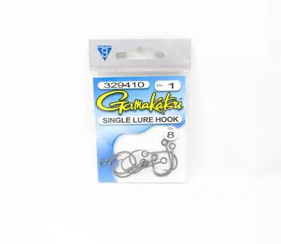 Крючок Gamakatsu для одинарной приманки, размер 1,8 В упаковке (5637)