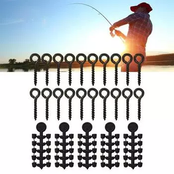 Крючок из бисера, прочные аксессуары, долговечная установка Ronnie, пробка для ловли карпа, набор винтов, рыболовное оборудование A