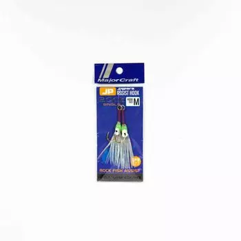 Крючок Major Craft JPS Assist Hook Rock Fish, 2 шт. в упаковке, размер M, светится (4920)