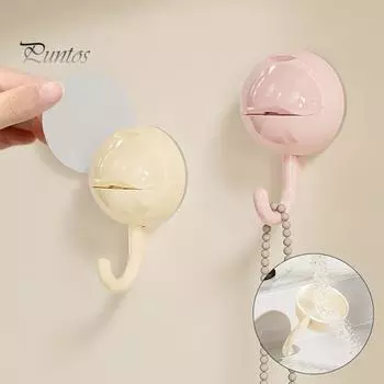 Крючок на присоске, прочный съемный настенный крючок, многоразовый крючок для хранения одежды, шляпы, полотенец, для дома, ванной комнаты чистый