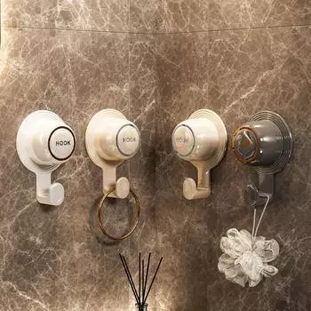 Крючок на присоске, вакуумный крючок на присоске, настенные вешалки для душа, держатель на присоске для окон, стеклянных дверей, для ванной комнаты, кухни, декора