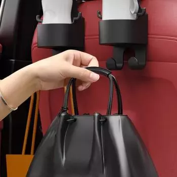 Крючок на спинку автомобильного сиденья, держатель для чашки, антидеформированный, многофункциональный, универсальный, удобный для хранения телефона