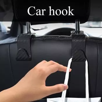 Крючок на спинку автомобильного сиденья, подголовник, спинка сиденья, небольшой крючок, скрытый крючок, автомобильный крючок для хранения