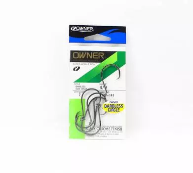 Крючок Owner 5176 SSW Circle без бородки, размер 4/0 (1509)