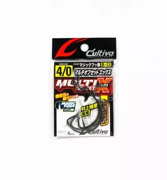 Крючок Owner B-13 с несколькими смещениями X, размер 4/0 (6876)