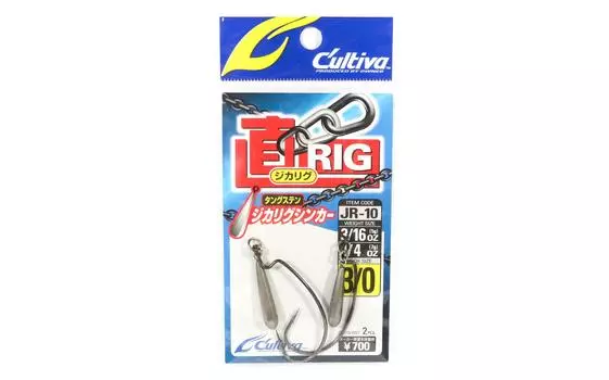 Распродажа Owner JR-10 Jika Rig Sinker Worm Hook Размер 3/0, 1/4 унции (4899)