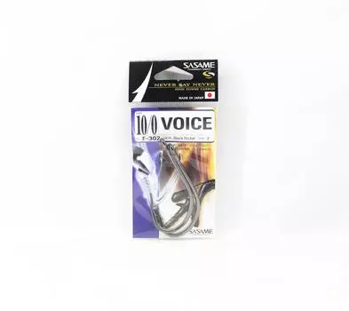 Крючок Sasame F-302 Voice с прямым хвостовиком 10/0 (4415)