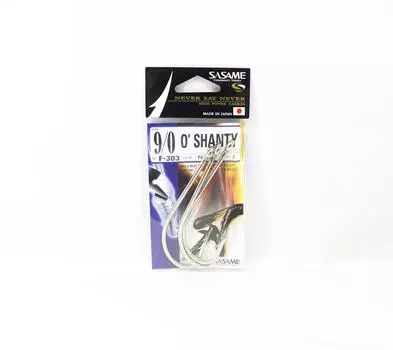 Крючок Sasame F-303 O Shanty с прямым хвостовиком 9/0 (4491)