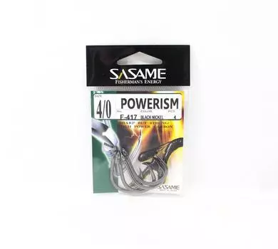 Крючок Sasame F-417 Powerism, размер 4/0 (9564)