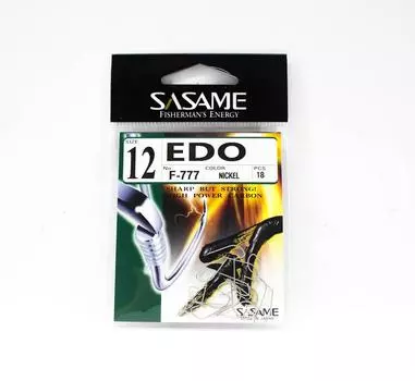 Крючок Sasame F-777 Edo, размер 12 (0142)