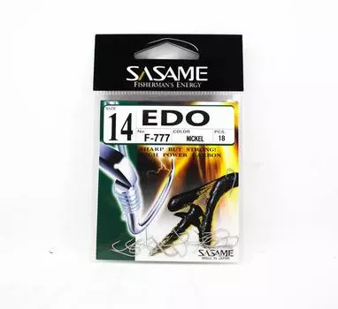 Крючок Sasame F-777 Edo, размер 14 (0050)