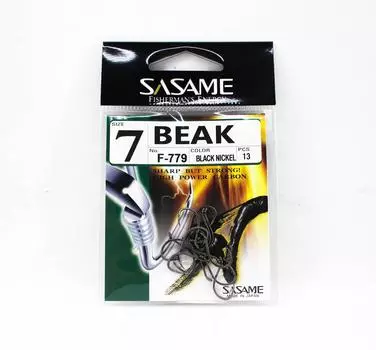 Крючок Sasame F-779 Beak Suicide со смещением, размер 7 (3656)