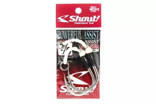 Крючок Shout 25-PA Power Assist Rigged, размер 7/0 (9701)