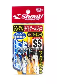 Крючок Shout 360-SL Light Game Jaco Assist, размер SS (9706)