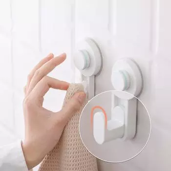 Крючок Сильный клей без пробивки Наклейки на дверь кухни ванной комнаты Настенный липкий крючок Несущий груз One Size белый