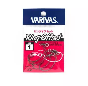 Крючок Varivas Ring Offset Hook, размер 1 (2957)