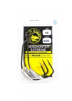 Крючок Tackle Tactics TT Head Hunter Extreme SWS, 1/6 унции, 6/0 XH, 3 шт. в упаковке (1968)