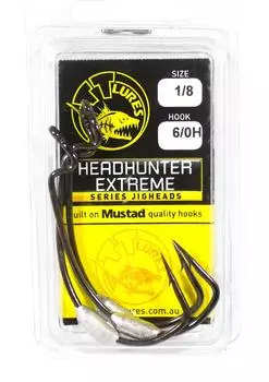 Крючок Tackle Tactics TT Head Hunter Extreme SWS 1/8 унции 6/0 XH 2 шт./упаковка (1951)