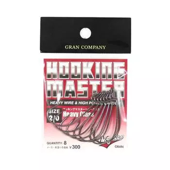 Крючок Varivas Hooking Master Worm Hook Heavy, размер 2/0 (7176)