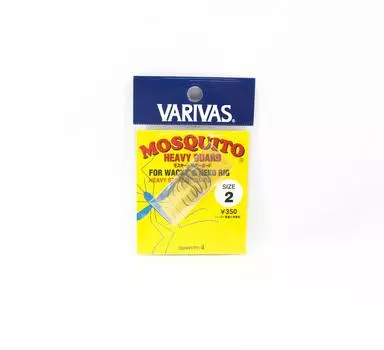 Крючок Varivas Mosquito Wacky Worm Hook Heavy Guard, размер 2 (4076)