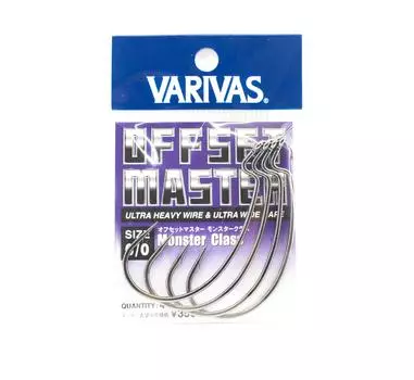 Крючок Varivas Offset Master Monster Class, размер 6/0 (2803)