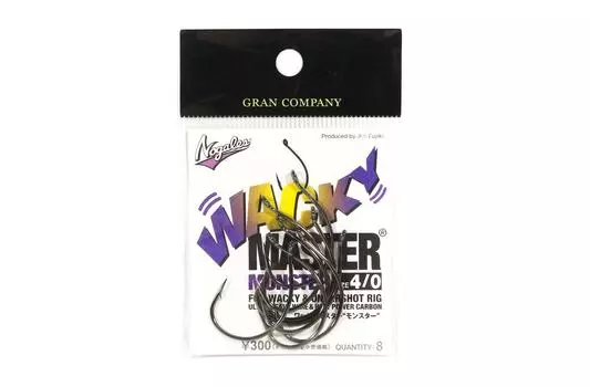 Крючок Varivas Wacky Master Monster Worm, размер 4/0 (3985)