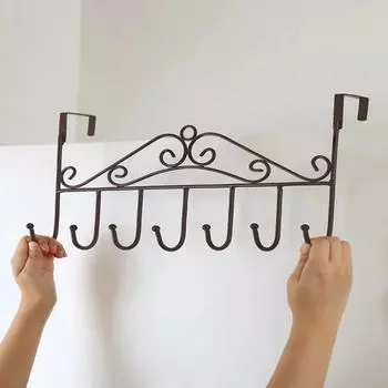 Крючок за дверью, не прокалывающая вешалка для одежды, прочная, не оставляющая следов одежда, головные уборы, аксессуары для хранения кафе