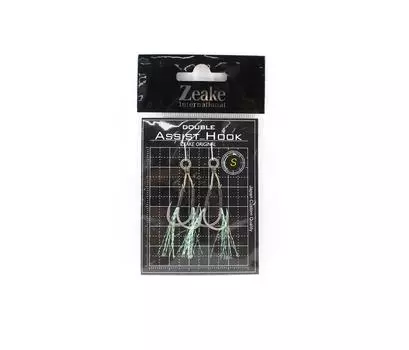 Крючок Zeake Assist Double 2 в упаковке S (2028)