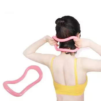 Круг для йоги, пилатеса, растягивающееся кольцо для упражнений, спортивное кольцо для фитнеса, петля для талии, форма плеч, бодибилдинг, инструмент для поддержки домашних тренировок