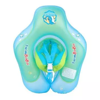 Круг для купания новорожденных S зелёный