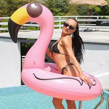 Круг для плавания для взрослых Фламинго Круг для плавания 110 Взрослый надувной круг для плавания Розовый круг для плавания Белый лебедь Круг для плавания розовый