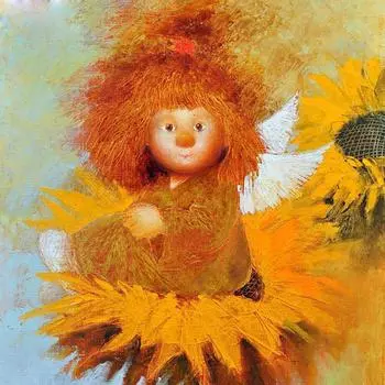 Круглая алмазная картина, абстрактная вышивка мальчика, вышивка крестом, горный хрусталь, мозаика, домашний декор 30x30CM