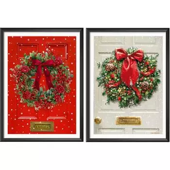 Круглая алмазная живопись «сделай сам», вышивка крестиком, Алмазная мозаика, вышивка, пейзаж, животные, мозаика со стразами, подарочные украшения для дома Full Round 20x30CM