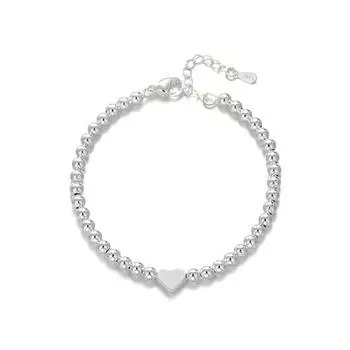 Круглая бусина Любовь Студентка Стойка Геометрическая Трехмерная Любовь Рука Ювелирные Изделия One Size