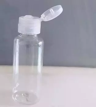 Круглая бутылка с плечом, бутылка для воды и лосьона, дорожная упаковка One Size чёрный