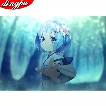 Круглая дрель Diy 5D Алмазная картина Различные цветы Кристалл Алмазная вышивка Крестиком Мозаика Украшение 20X30CM