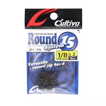 Круглая джиг-головка Owner JH-15, 1/8 унции, размер 2 (3311)