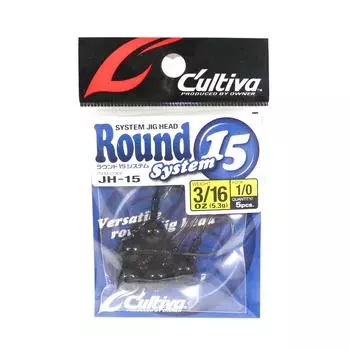 Круглая джиг-головка Owner JH-15, 3/16 унции, размер 1/0 (3359)