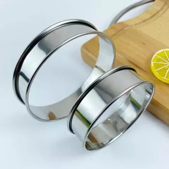 Круглая форма для торта, кольцо для печенья, круглая форма для печенья, прочная форма для печенья, выпечка/блины/мусс