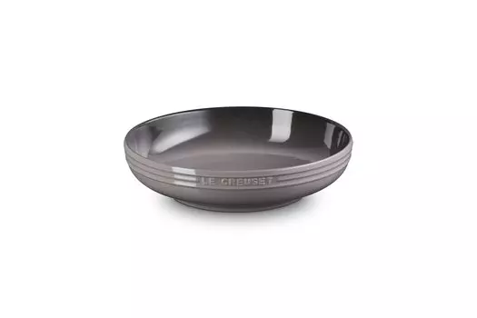 Круглая форма Le Creuset Deep Heat Cold Microwave Dishwasher Oven, жаропрочная, для запекания, карри, пасты, японская тарелка, 20 см, кремень, устойчивая,